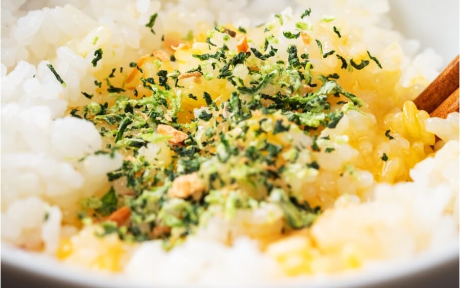 ふりかけご飯